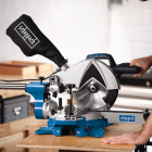 Scheppach Scie à onglet combinée coulissante HM80MP 1700 W