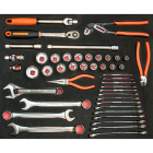 BAHCO Chariot à outils avec 5 tiroirs et 130 1470 BLACKFF5K2