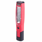 Powerhand Lampe de travail micro-USB rechargeable Li-ion Rouge