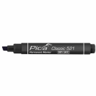 Pica marqueur permanent dry-safe classic 2-6 mm pointe biseautée noir