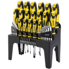 Draper tools jeu d'embout, clé hexagonale, tournevis 44 pcs jaune 82832