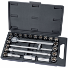 Draper tools jeu de douilles d'entraînement combiné 25 pcs 1/2" 68947