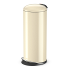 Hailo poubelle à pédale topdesign taille l 24 vanille 0523-819