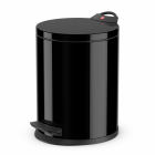 Hailo poubelle à pédale t2 taille m 11 l noir 0513-829