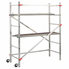 Hailo échafaudage 1-2-3 300 180 cm aluminium 9459-301