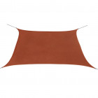 Vidaxl parasol en tissu oxford carré 3,6x3,6 m ocre marron