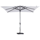 Madison parasol syros luxe 280x280 cm blanc cassé pac7p022