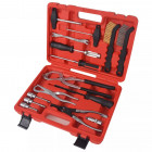 Vidaxl kit d'outils d'entretien et d'assemblage de frein 15 pièces
