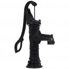 Pompe à eau manuelle de jardin Fonte Noir