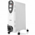Tristar radiateur à bain d'huile 13 ailettes ka-5093 2500 w