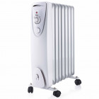 Tristar radiateur électrique 8 ailettes ka-5131 1500 w