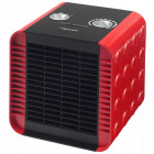 Bestron radiateur soufflant en céramique rouge  ach1500r