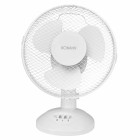 Bomann ventilateur de bureau vl 1137 cb 23 cm 30 w blanc