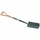 Draper tools bêche de jardin acier au carbone 28 x 18 cm 14302
