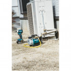 pompe a vide 18 v li-ion 5 ah 50 l/min 20 pa - dvp180rt