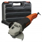 Meuleuse d'angle 125 mm 1200 w coffret disques kg1202kd black and decker