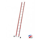 Echelle simple isolante 12 échelons hauteur d'accès 4,53 m