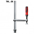 Eléments de serrage pour tables de soudage tw avec poignée bi-matière 300/120 mm - tw28-30-12-2k