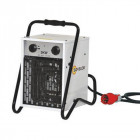 Chauffage air pulsé portable électrique avec thermostat d'ambiance intégré 5 kw 490m3/h 380v B5c/s