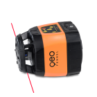 Laser rotatif horizontal et vertical portée 1200 m classe 2 rouge avec cellule de réception Fl 245hv + (lk 2) + fr 45
