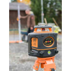 Laser rotatif simple pente horizontal et vertical portée 600 m classe 2 avec cellule de réception Fl 300hv-g easygrade + fr 77-mm