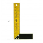 Equerre pour menuisier lame jaune 250 mm 29242