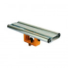 Supports à rouleaux pour piètement pour scies à onglets
