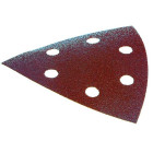 Feuilles abrasives triangle 94 mm et 6 trous d'aspiration grain : 180 makita