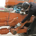 Pompe à graisse 18 v li-ion sans batterie ni chargeur  dgp180z