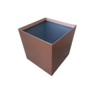Boite à eau alu 400x400x400 - RAL Cuivré