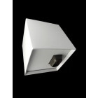 Boite à eau alu 400x400x400 - RAL 9016 Blanc