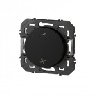 Interrupteur commande vmc dooxie finition noir emballage blister (095273)