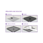 Isotanche classic pro nf excentre a droite grille target - dimensions et sorties aux choix