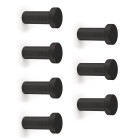 Cintre mural Wellington, 1 lot de 7 unités - Coloris au choix-Noir