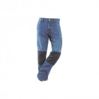 Jeans de travail normé rica lewis - homme - taille 48 - multi poches - coupe charpentier - corje2