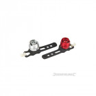 Jeu de 2 lampes de sécurité en aluminium - 2 pcs