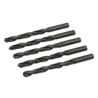 Jeu de 5 mèches acier rapide HSS - 9,5 mm