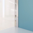 Jeu de 2 Profilés de finition en aluminium anodisé brillant pour panneaux muraux - 10x5x2100 mm Aurlane - FAC316