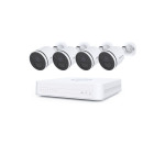 Kit vidéosurveillance ip 4 caméras kit-4-fn8108h-s41