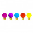 Lot de 5 ampoules led e27 étanches pour guirlande décorative (4 kits) - kit guirlande - kit pop