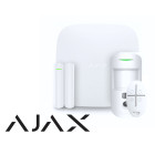 Kit d'alarme ajax hub2+ (gsm + ethernet + wi-fi) blanc, avec fonction levée de doute