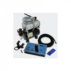 Kit compresseur airbrush aérographe avec un pistolet aérographe + accessoires Helloshop26 2016007