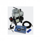 Kit compresseur airbrush aérographe pour débutants avec un pistolet Helloshop26 2016006