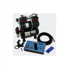 Kit compresseur airbrush aérographe pour débutants avec un pistolet Helloshop26 2016011