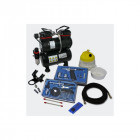 Kit compresseur airbrush aérographe professionnel avec 2 pistolets Helloshop26 2016023