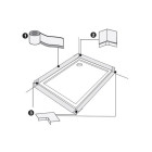 Kit duotanche pour receveir zero ressaut longueur 1200mm