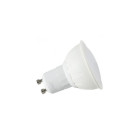 Kit spot led GU10 3 watt (eq. 30 watt) - Douille GU10 domino - Support blanc - Couleur eclairage - Blanc chaud 3000°K, Type Support - Rond orientable 86mm