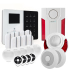 Alarme maison sans fil ip ipeos kit 10