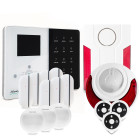 Alarme maison sans fil ip ipeos kit 7
