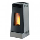 Poele a granulés isatis lp6 gris